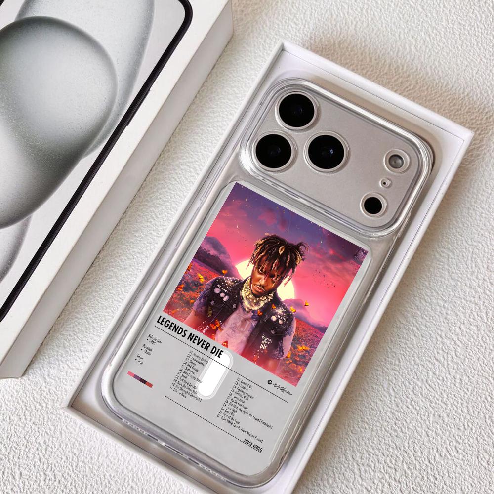 Phone Cases For Iphone 16 - J-Juice WRLD Singer Album Phone Case