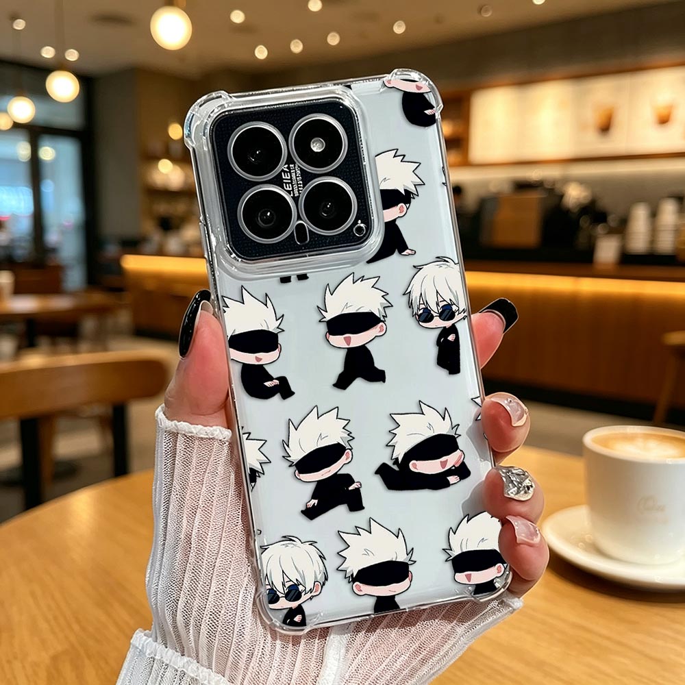 Phone Cases Jujutsu Kaisen - Luxury Transparent Bag Phone Case For
