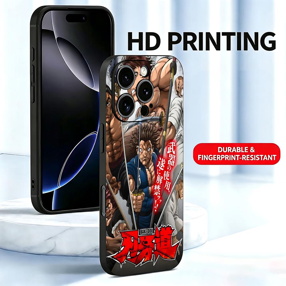 Hot Anime Baki-Dou  Phone Case - Phone Cases Xr Iphone review and price