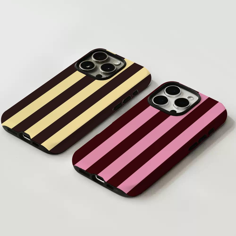 Fashion Horizontal colored str - Phone Cases For Iphone 16 review and price