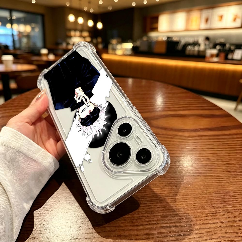 Luxury Transparent Bag Phone C - Phone Cases Jujutsu Kaisen review and price